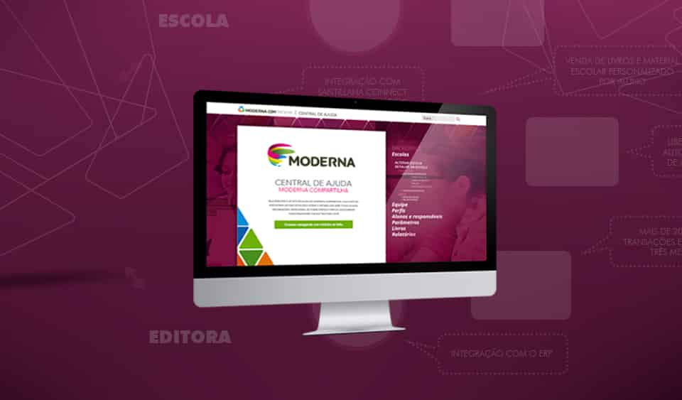 Editora Moderna: E-commerce + integração de sistemas